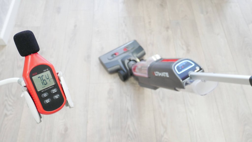 Atvel F16 Ultimate: triukšmo lygis