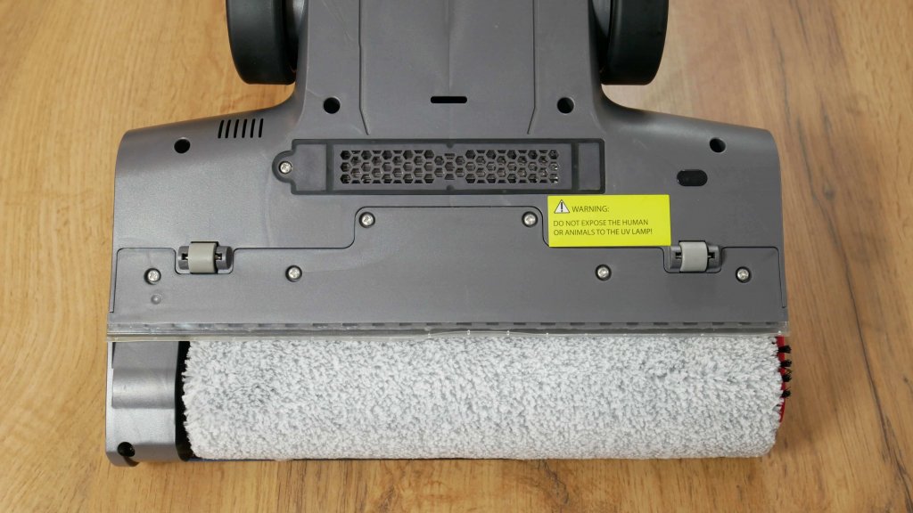 „Atvel F16 Ultimate“: valymo modulis (vaizdas iš apačios)