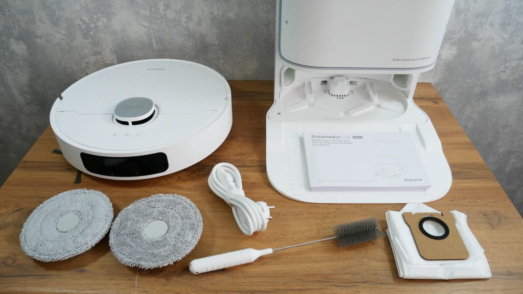 „Dreame Bot L10 Ultra“: kas yra dėžutėje