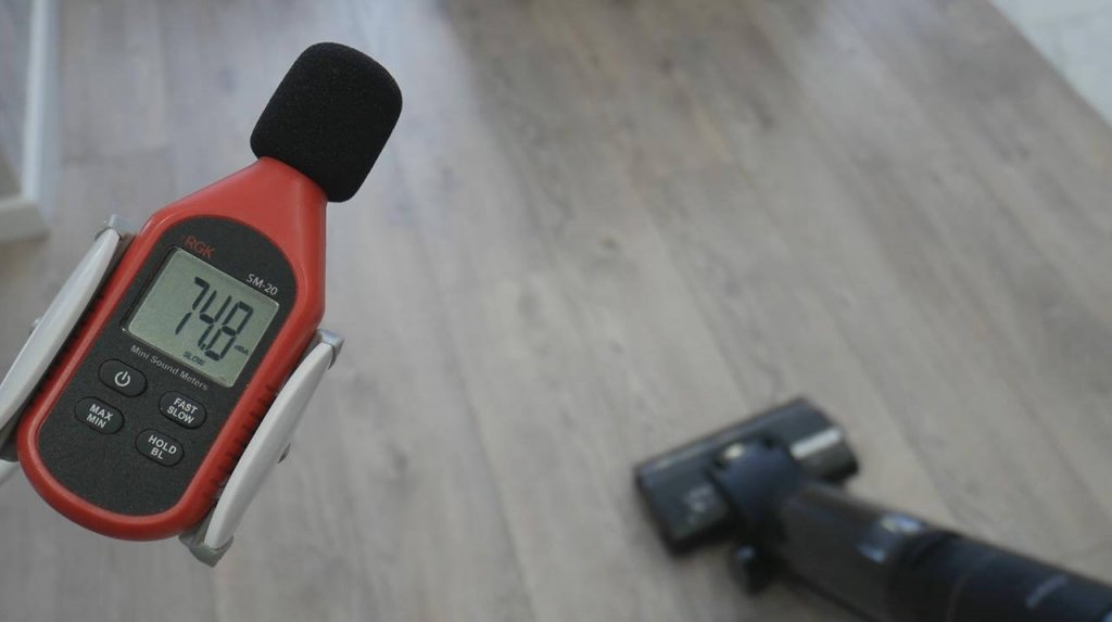 Dreame H12 Pro: Raven hrupa