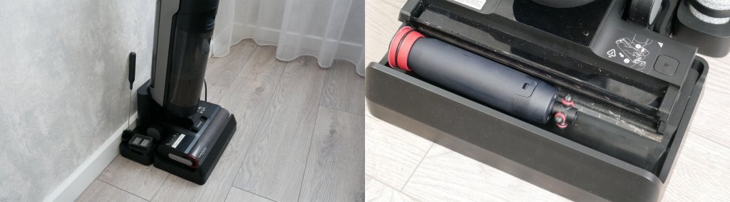 Dreame H12 Pro: samočiščenje