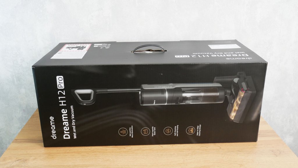 Dreame H12 Pro: škatla