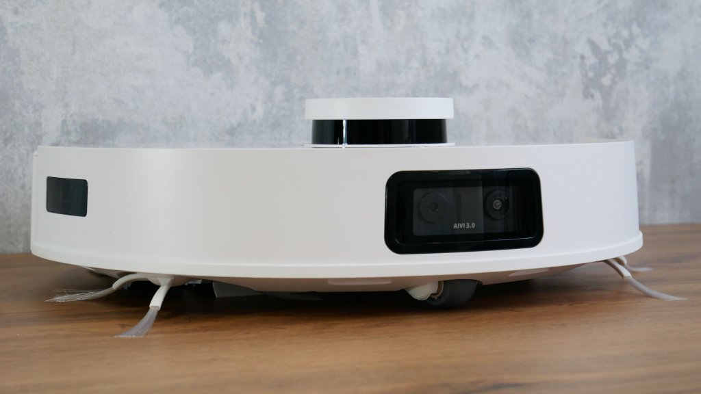 „ECOVACS DEEBOT T10 Plus“: vaizdas iš šono