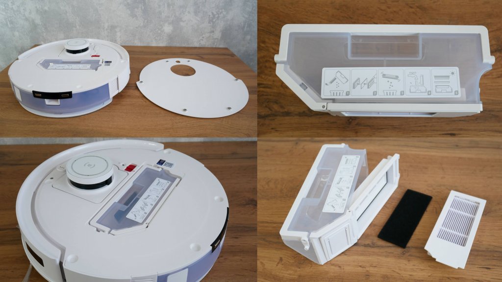 ECOVACS DEEBOT T10 Plus: dulkių surinkėjas