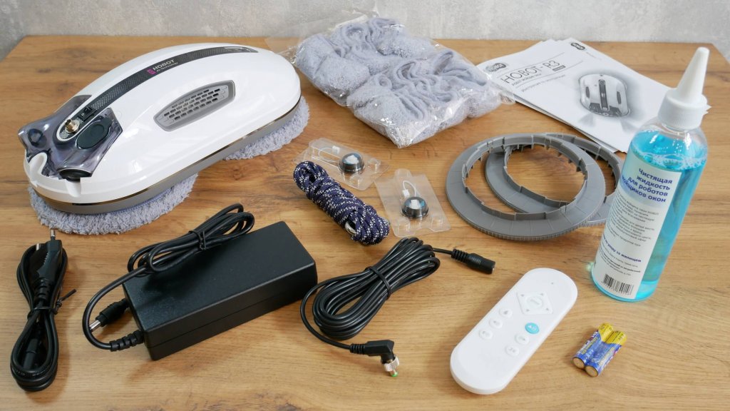 Hobot R3: contenido del paquete