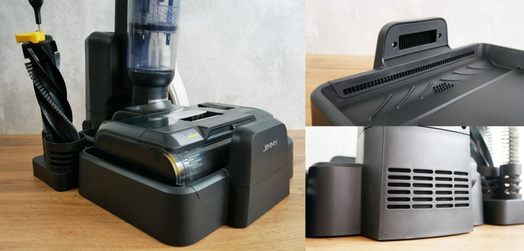 Jimmy HW10 Pro: polnilna in samočistilna baza