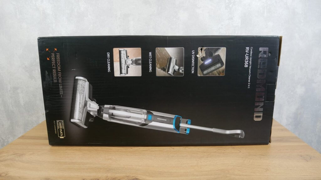 REDMOND RV-UR368: dėžutė