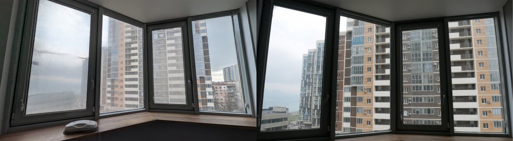 Tookfun CW1: Rendimiento de limpieza de ventanas