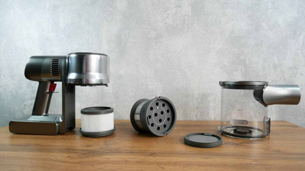 Nuimamas dulkių surinktuvas