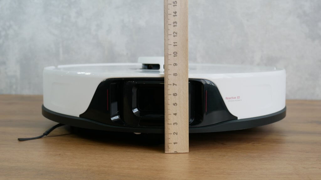 Roborock S8: Višina