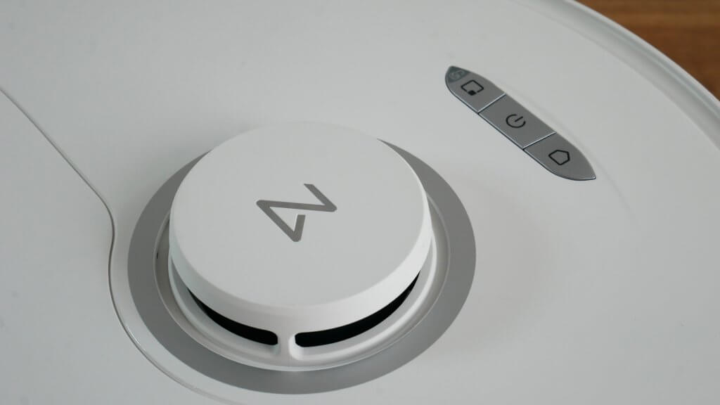 Roborock S8: Nadzorna plošča in Lidar