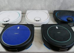 „Hobot LEGEE 669“, „688“, „7“, „D7“ ir „D8“ robotų dulkių siurblių palyginimas