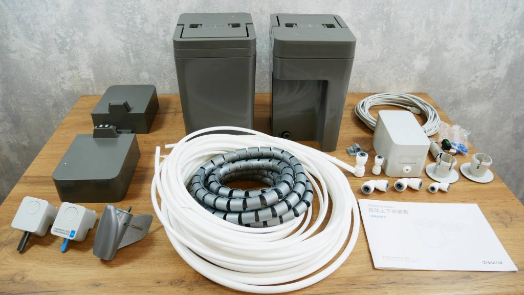 Dreame Bot X10 Pro: modulio paketo turinys