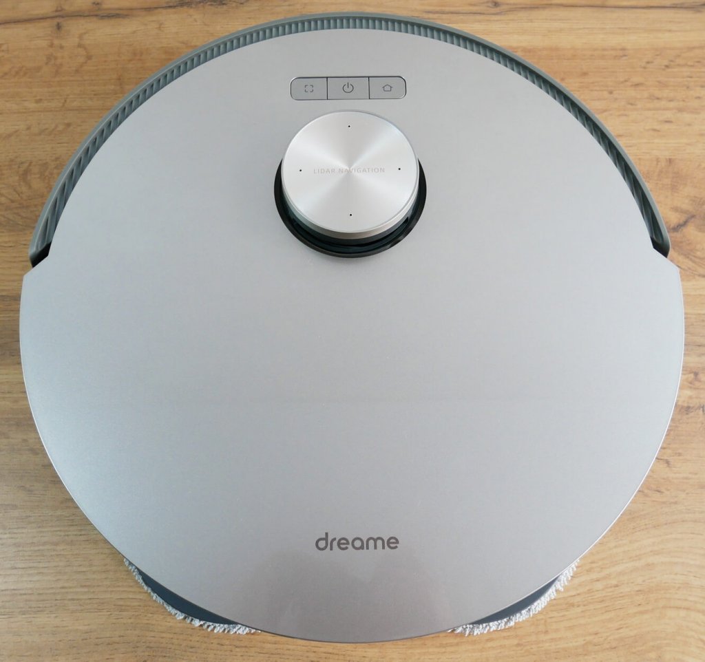 „Dreame Bot X10 Pro“: vaizdas iš viršaus