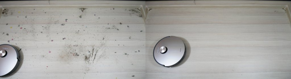 „Dreame Bot X10 Pro“: cheminis valymas