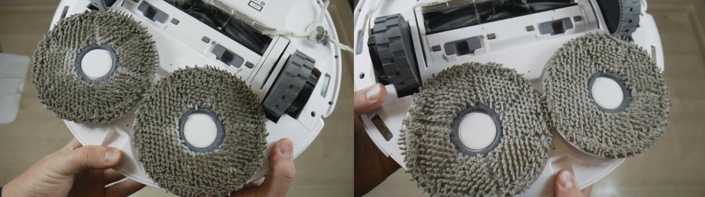 „Ecovacs Deebot T20 Pro“: skalavimo servetėlės