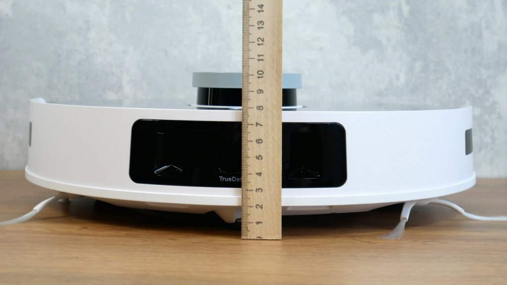 „Ecovacs Deebot T20 Pro“: kūno aukštis