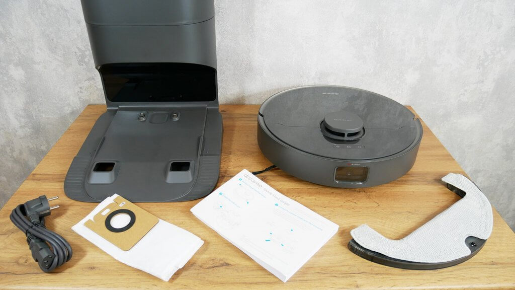 „Dreame Bot D10s Plus“: kas yra dėžutėje