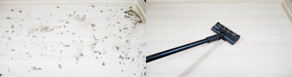 Dreame R10 Pro: cheminis valymas