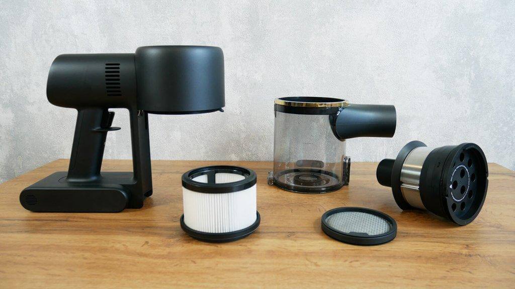 Dreame R10 Pro: filtravimo sistema