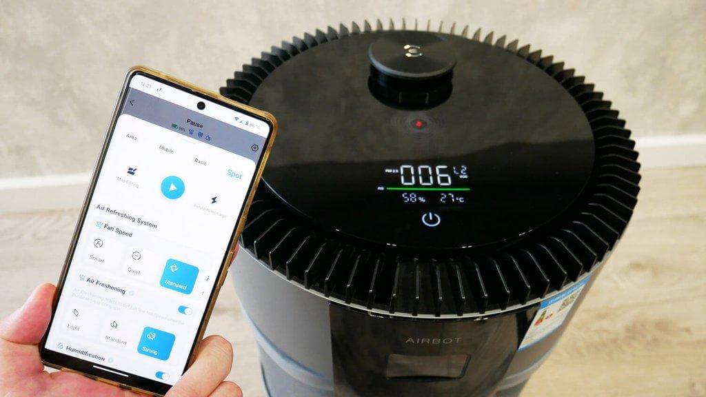 ECOVACS AIRBOT Z1: Valdymas programėle
