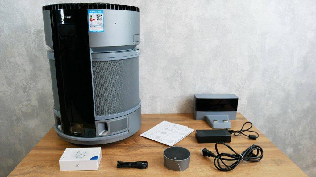 ECOVACS AIRBOT Z1: Įranga