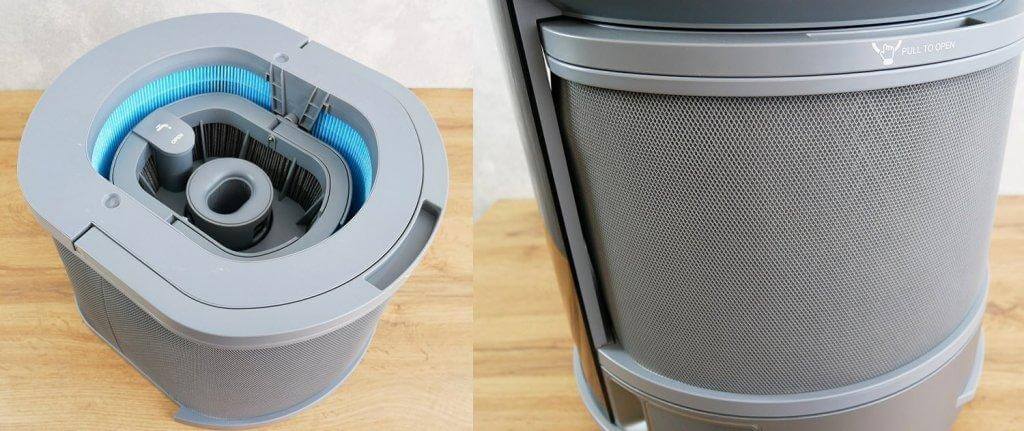 ECOVACS AIRBOT Z1: Filtravimo sistema