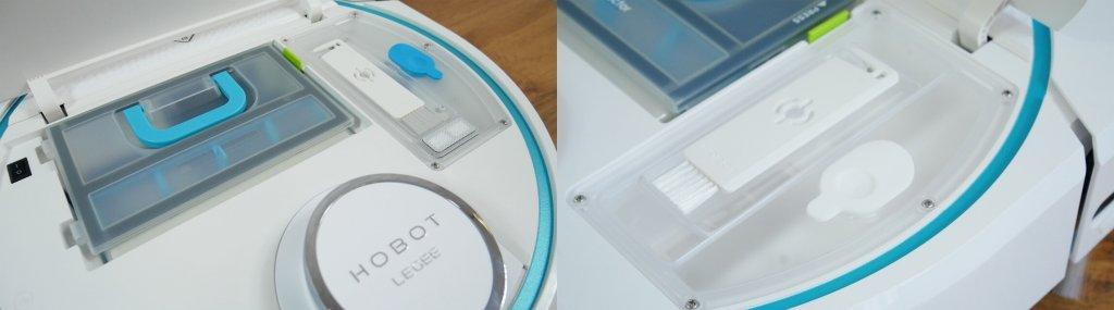 Hobot LEGEE LuLu: Roboto dangčio keitimas