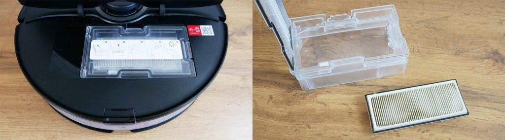 „Roborock S8 Plus“: dulkių surinkėjas