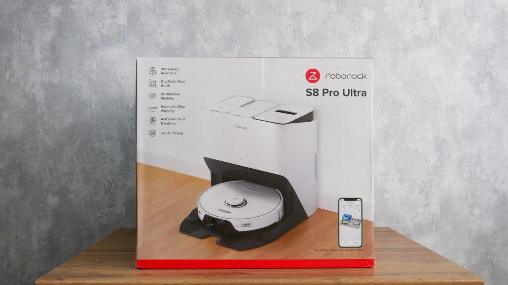 „Roborock S8 Pro Ultra“: dėžutė