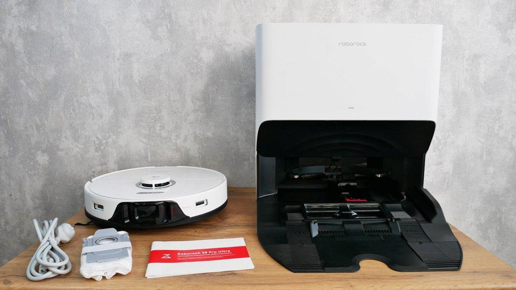 „Roborock S8 Pro Ultra“: pakuotės turinys