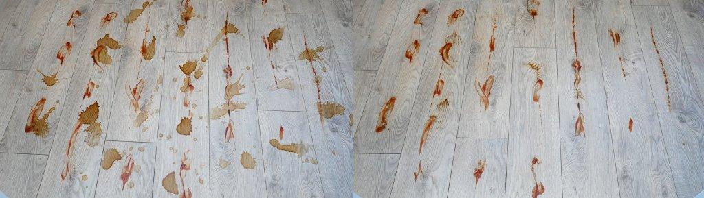 Sunkiai pašalinamos dėmės