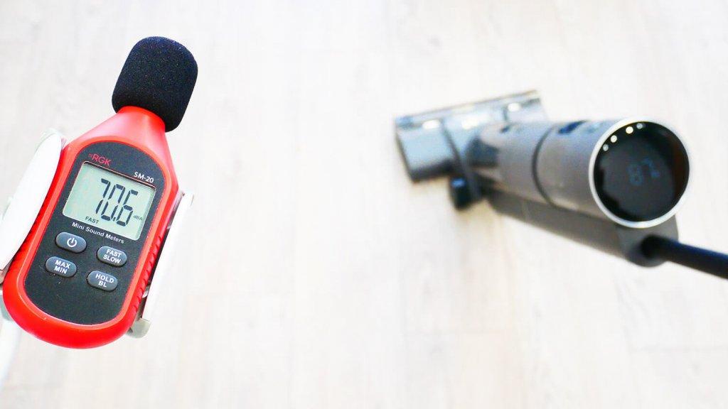 Dreame H12 Core: Nivel de ruido