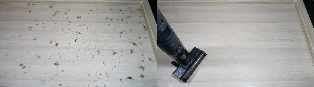 Dreame H12 Core: Limpieza en seco