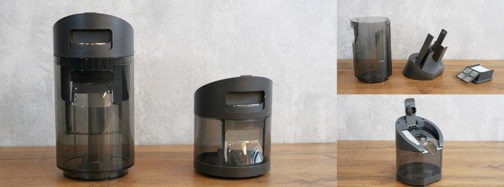 Dreame H12 Core: Tanques de agua limpia y sucia