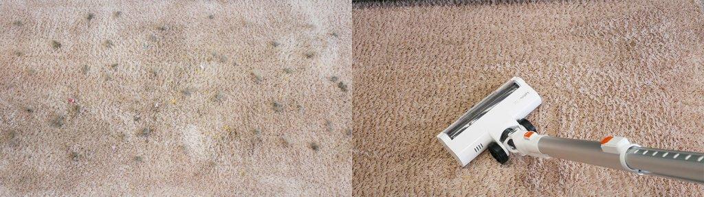 Lydsto V9: Limpieza de alfombras