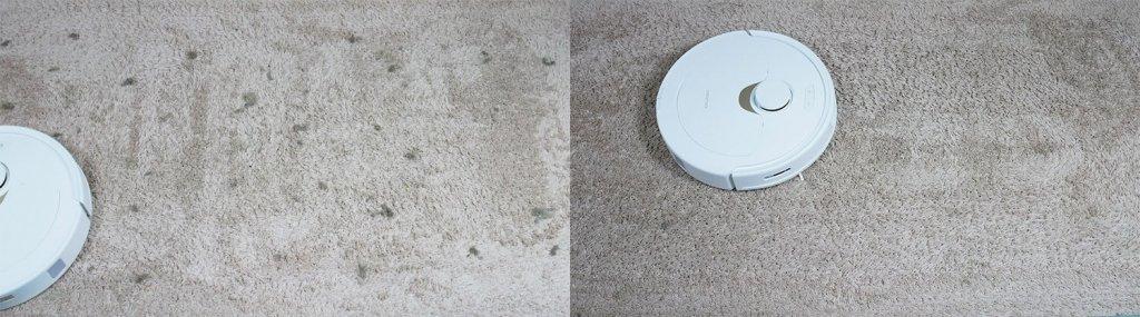 Roborock Q Revo: Kilimų valymas