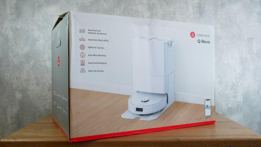 Roborock Q Revo: dėžutė