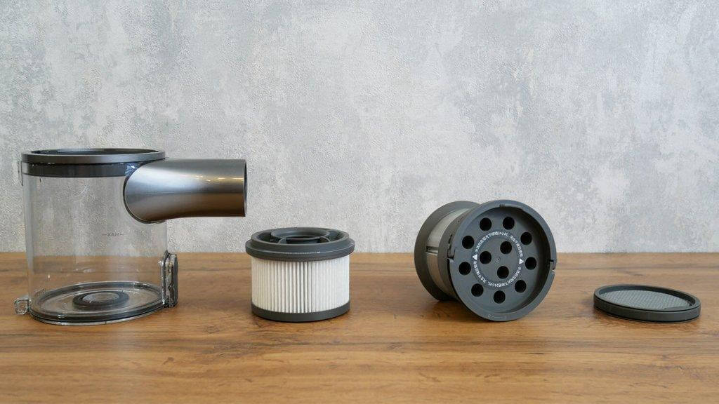 Dreame V16s: Sistema de filtración