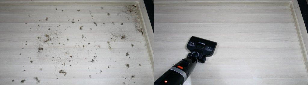 Neatsvor T30: Sausas valymas