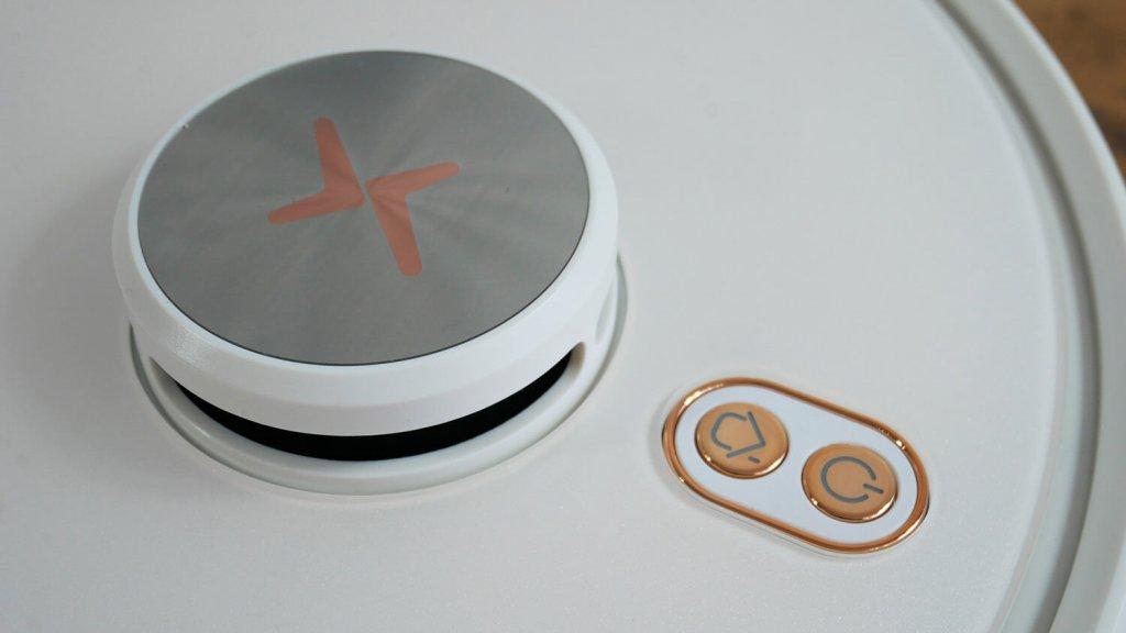 NEATSVOR X600 Pro: Lidar og kontrollpanel