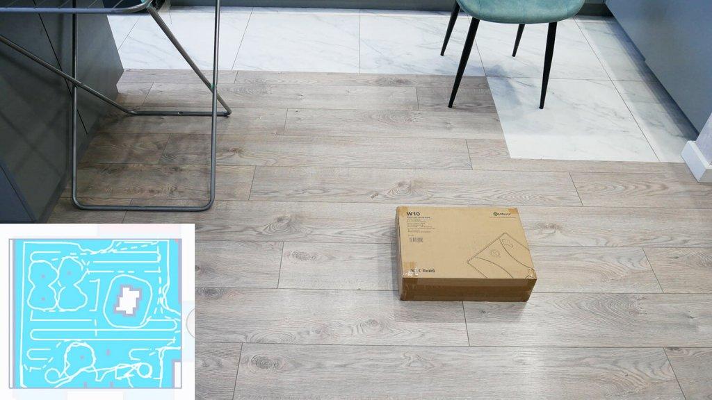 „Eufy Clean X8 Pro“: kaip naršyti kambaryje su kliūtimis