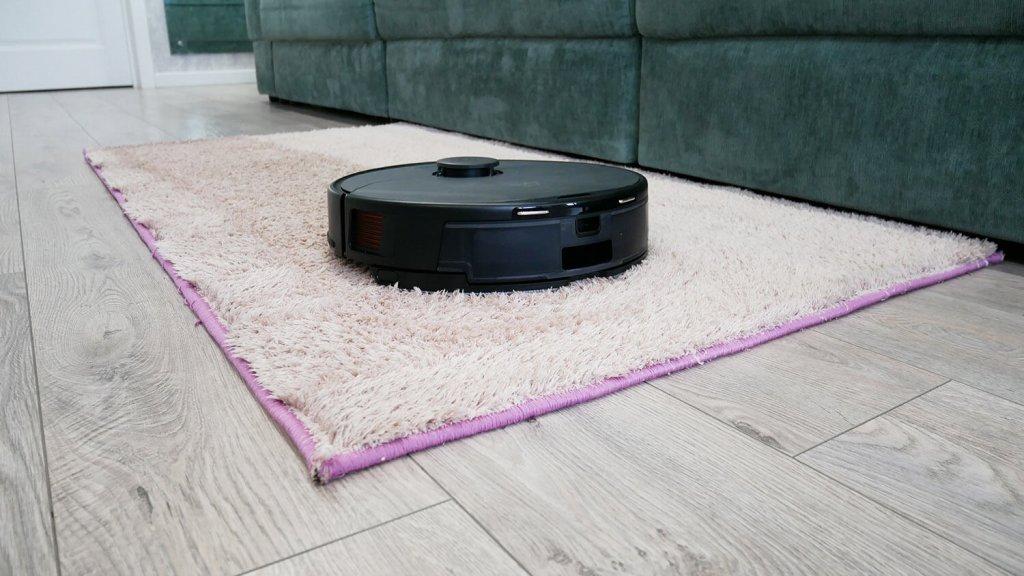 „Eufy Clean X8 Pro“: šlapias valymas ir kilimai