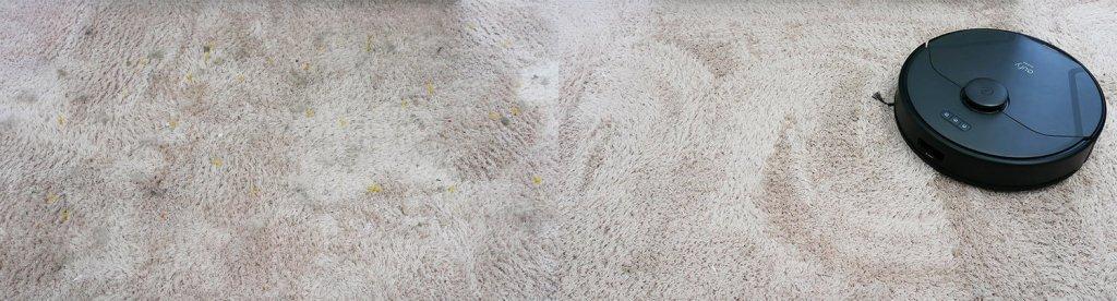 „Eufy Clean X8 Pro“: kilimų valymas