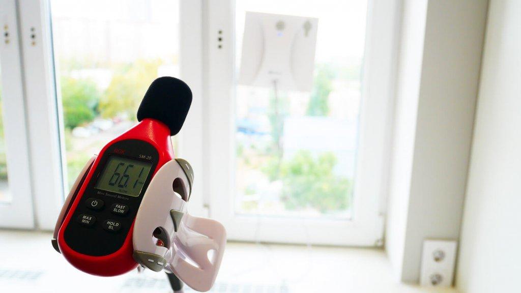 „Neatsvor W10“: triukšmo lygis