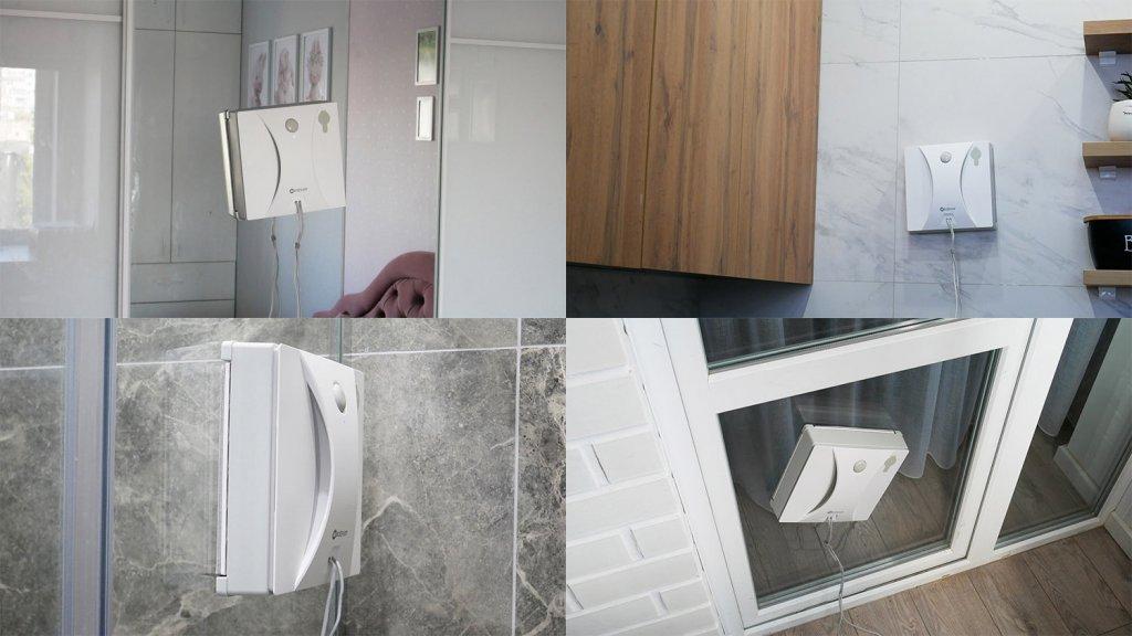 Neatsvor W10: Vertikalių paviršių plovimas