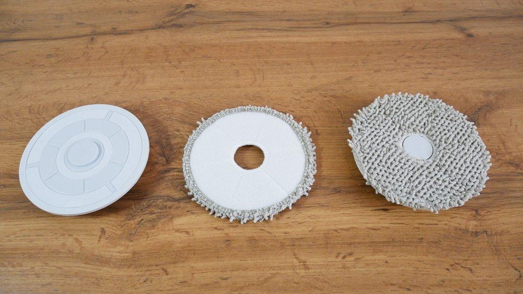 Robot aspirador autolimpiable Xiaomi Mijia 2: soportes y toallitas