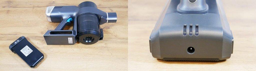 Evolution Smart Clean VCF2312: Odstranljiva baterija