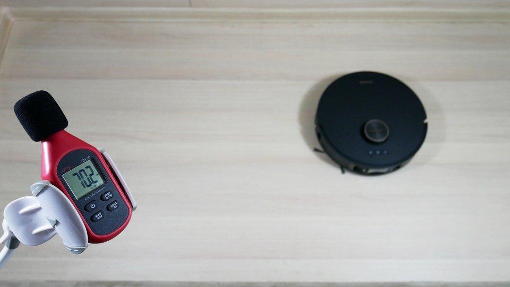 Dreame Bot L30 Ultra: triukšmo lygis