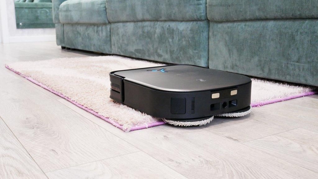 „Ecovacs Deebot X2 PRO“: šlapias valymas ir kilimai